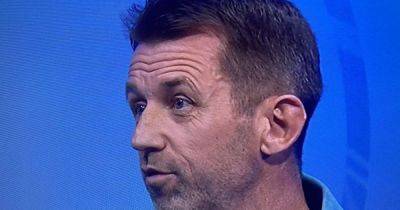 Neil McCann insists Rangers red card was wrong as pundit uses Celtic example to show he's not wearing blue tinted specs