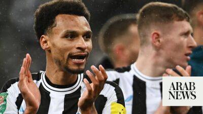 Eddie Howe - Bruno Guimaraes - Che Adams - Enzo Fernandez - Newcastle’s Wembley dream fulfilled with historic Carabao Cup final - arabnews.com - Britain - Manchester - Italy - county Forest