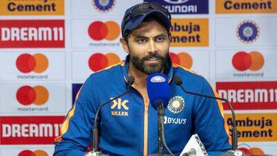 Amid Question On Ravindra Jadeja's 'Ointment', Indian Team Management Sends Message To Match-Referee