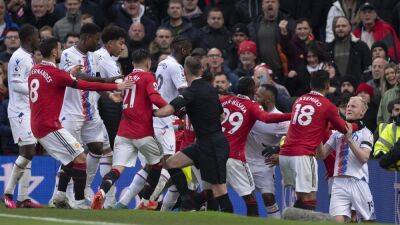 Manchester United & Palace charged for 'mass confrontation'
