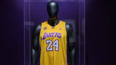 Kobe Bryant's MVP jersey sells for over €5.4m