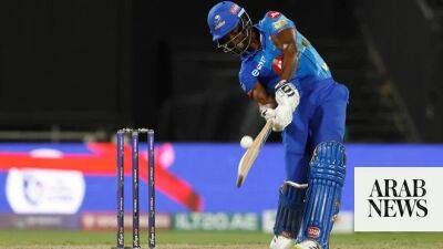 Trent Boult - Robin Uthappa - MI Emirates eliminate Dubai Capitals to keep dreams of ILT20 glory alive - arabnews.com - Dubai - Sri Lanka - Afghanistan - Pakistan
