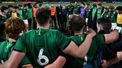 Richie Murphy - Sam Prendergast - 'Mistakes nearly killed us' - Richie Murphy lauds young Irish side after tough France victory - rte.ie - France - Italy - Ireland - county Park