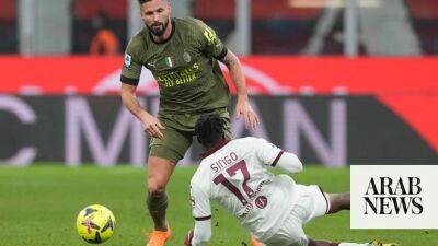 Giroud to fore as Milan end 7-game winless run against Torino
