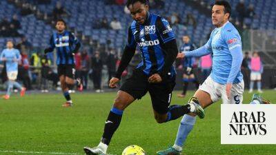 Lookman leads Atalanta to victory at Lazio in Serie A fight for top 4