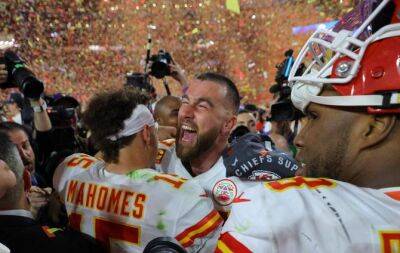 Travis Kelce - Andy Reid - Kansas City Chiefs win Super Bowl in a classic against the Philadelphia Eagles - beinsports.com - county Eagle - state Arizona -  Kansas City - county Patrick