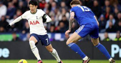 Son Heung-min admits talk is cheap after Tottenham’s thrashing at Leicester