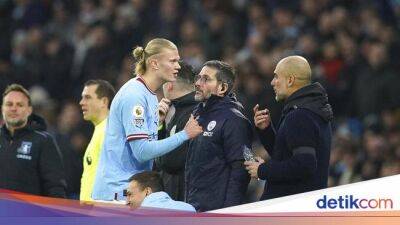 Aston Villa - Julian Alvarez - Pep Guardiola - Erling Haaland - Ilkay Guendogan - Liga Inggris - Haaland Cedera, Diragukan Main Lawan Arsenal - sport.detik.com - Manchester -  Man