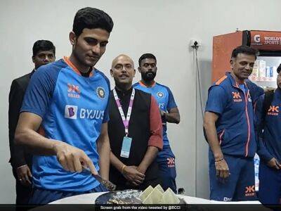 Watch: Shubman Gill's 'Double Celebration' With India Teammates After Special Knock