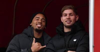 Arsenal injury latest ahead of Man City visit including Emile Smith Rowe and Gabriel Jesus