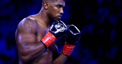 Anthony Joshua - Jake Paul - Jermaine Franklin - When is Anthony Joshua vs Jermaine Franklin fight? Date, TV price and undercard - manchestereveningnews.co.uk - Usa - London