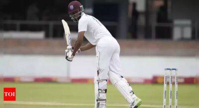 Joshua Da-Silva - 2nd Test: Chase half-century helps West Indies take a commanding lead against Zimbabwe - timesofindia.indiatimes.com - Zimbabwe