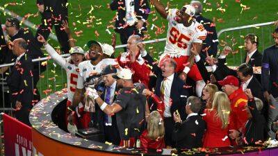 Patrick Mahomes - Travis Kelce - Andy Reid - Chiefs Overcome Magnificent Hurts For Super Bowl Win Over Eagles - sports.ndtv.com - county Eagle - state Arizona -  Kansas City