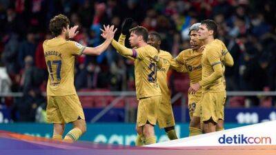 Andreas Christensen - Ronald Araújo - Jules Kounde - Alejandro Balde - Liga Spanyol - Tangguh Betul Pertahanan Barcelona, Kini di Ambang Rekor - sport.detik.com