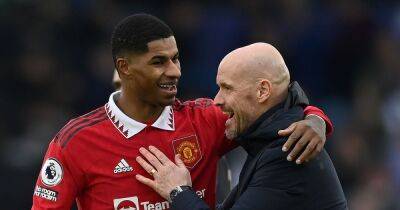 Rashford's teammates know what they must do for Man United in Barcelona after Ten Hag comment