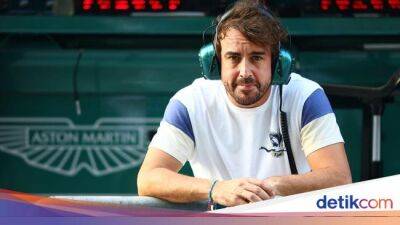 Aston Martin - Esteban Ocon - Fernando Alonso - Target Fernando Alonso Bersama Aston Martin di F1 2023 - sport.detik.com - state Iowa - county Alpine -  Sangat