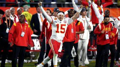 Patrick Mahomes - Andy Reid - Brynn Anderson - Patrick Mahomes, dad share heartwarming moment after Chiefs Super Bowl LVII victory: ‘You different’ - foxnews.com - county Eagle - state Arizona -  Kansas City - county Patrick