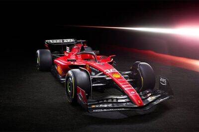 Max Verstappen - Sergio Perez - Charles Leclerc - Carlos Sainz - Mattia Binotto - Fred Vasseur - WATCH | Charles Leclerc gives Ferrari's new SF-23 horns during car launch in Italy - news24.com - Italy - Bahrain