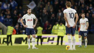 Spurs have suffered a 'massive fall from grace' under boss Antonio Conte, says Jermaine Jenas
