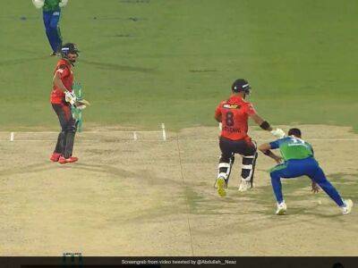 Watch: Pakistan Pacer's Embarrassing Run-Out Miss In PSL Leaves Commentators In Shock - sports.ndtv.com - Pakistan -  Lahore