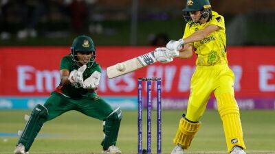 Beth Mooney - Alyssa Healy - Meg Lanning - Women's T20 WC: All-round Australia Continue Winning Run With Eight-Wicket Triumph Over Bangladesh - sports.ndtv.com - Australia - Georgia - Bangladesh