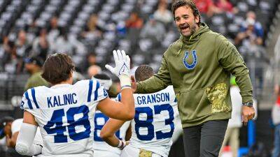 Jim Irsay - Jeff Saturday thanks Colts organization after hiring of Shane Steichen, addresses savage petition fan started - foxnews.com -  Las Vegas -  Indianapolis