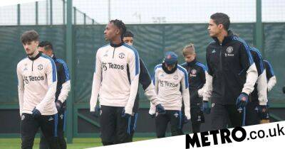 Anthony Martial - Cesar Azpilicueta - Scott Mactominay - Lisandro Martínez - Pep Guardiola - Marcel Sabitzer - Anthony Martial, Marcel Sabitzer, Antony and Scott McTominay missing from Manchester United training ahead of Barcelona clash - metro.co.uk - Manchester - Spain
