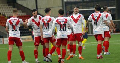 Rhys Maccabe - Airdrie boss 'won't be too harsh' on players after capitulation against Dunfermline - dailyrecord.co.uk