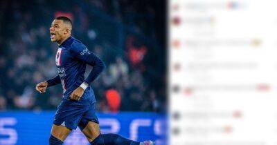 Kylian Mbappe confuses Manchester United fans with cryptic social media message after PSG defeat