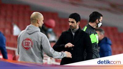 Mikel Arteta - Liga Inggris - Hadapi Man City, Arsenal Akan Main dengan 15 Pemain! - sport.detik.com - Manchester -  Man