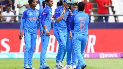 Harmanpreet Kaur - Hayley Matthews - Deepti Sharma - Deepti Sharma, Richa Ghosh Shine As India Beat West Indies By 6 Wickets - sports.ndtv.com - India -  Cape Town