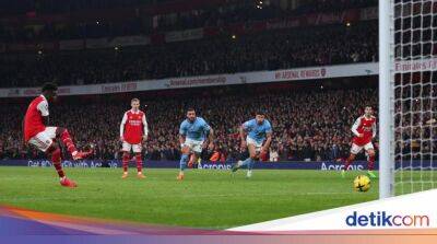 Arsenal Vs Man City Imbang 1-1 di Babak Pertama
