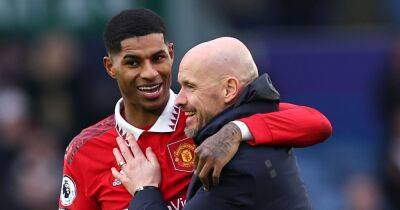 Marcus Rashford - Erik ten Hag can confirm Marcus Rashford's best position for Manchester United vs Barcelona - manchestereveningnews.co.uk - Manchester -  Man