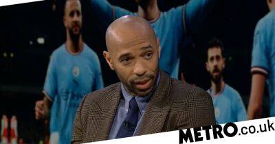 Kevin De-Bruyne - Jack Grealish - Thierry Henry - Thierry Henry issues rallying cry to Arsenal after defeat to Premier League title rivals Manchester City - metro.co.uk - Manchester -  Man