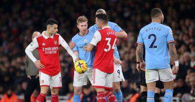 Kevin De-Bruyne - Mikel Arteta - What Kevin De Bruyne did to Arsenal manager Mikel Arteta during Man City match - manchestereveningnews.co.uk - Manchester - Belgium -  Man