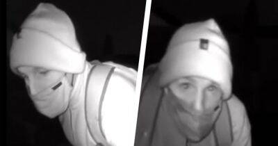 Police release images of man following reports of person trying to open doors and windows at house