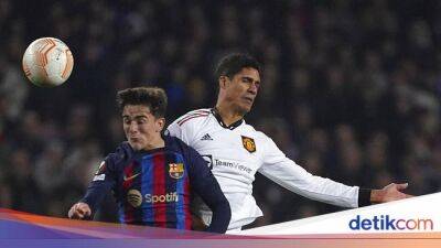 Jadon Sancho - Bruno Fernandes - David De-Gea - Jordi Alba - Tyrell Malacia - Liga Europa - Sengit, Barcelona Vs Manchester United Selesai 2-2 - sport.detik.com - Manchester -  Sancho