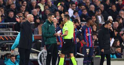 Marcus Rashford - Bruno Fernandes - Jules Kounde - 'Sick of these refs' - Man United fans slam officials following Europa League clash vs Barcelona - manchestereveningnews.co.uk - Manchester