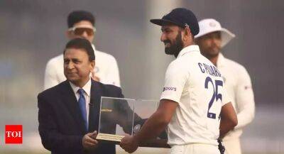 Cheteshwar Pujara felicitated for 100th Test: 'Life and Test cricket are similar' - timesofindia.indiatimes.com - India
