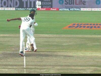 Pat Cummins - Steve Smith - Ravichandran Ashwin - Matthew Kuhnemann - Watch: R Ashwin Comes Close To Running Out Marnus Labuschagne At Non-Striker's End - sports.ndtv.com - Australia - India -  Delhi