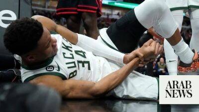 Bayern Munich - Tiger Woods - Mike Budenholzer - Genesis Invitational - Brook Lopez - Keith Mitchell - Antetokounmpo injury scare as Bucks roll to 12th straight victory - arabnews.com - Britain -  Boston - county Bucks -  Chicago - Los Angeles - state Indiana