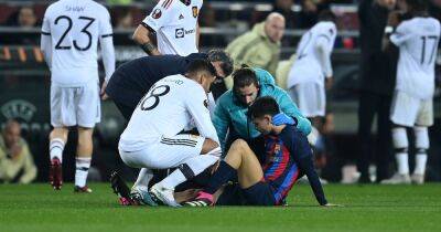 Marcus Rashford - Marcos Alonso - Sergio Busquets - Jules Kounde - Marcel Sabitzer - Barcelona could be without three key midfielders for Manchester United second leg - manchestereveningnews.co.uk - Manchester