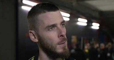 David de Gea gives verdict on Manchester United's chances of beating Barcelona