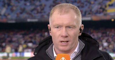 Marcus Rashford - Marcos Alonso - David De-Gea - Paul Scholes - Tyrell Malacia - Paul Scholes criticises three Manchester United players following Barcelona draw - manchestereveningnews.co.uk - Manchester