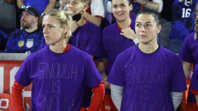Canada wear 'enough is enough' T-shirts ahead of USA clash