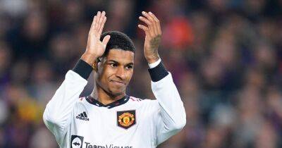 Marcus Rashford sends six-word message to Manchester United fans after Barcelona draw