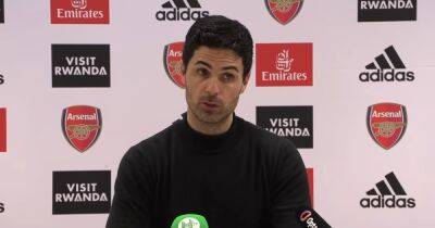 Mikel Arteta makes title race point after Arsenal defeat to Man City