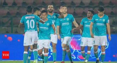 ISL: Odisha FC beat NorthEast United FC 3-1 to move closer to playoffs - timesofindia.indiatimes.com - Spain