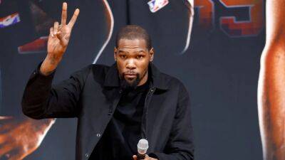 Kevin Durant - Phoenix Suns - Deandre Ayton - Durant talks up Suns’ chances, is ‘upset that we couldn’t finish’ with Nets - nbcsports.com -  Brooklyn -  Phoenix