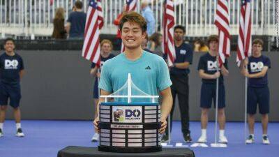 Wu Yibing makes tennis history by becoming the first Chinese player to win an ATP title